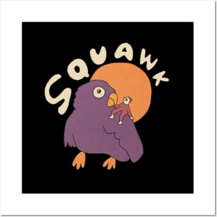 Squawk Posters and Art